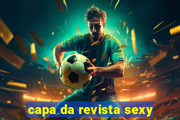 capa da revista sexy